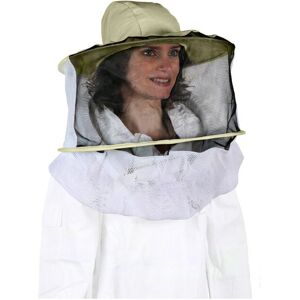 Apiculture.net - Matériel apicole français Voile rond Kaki avec chapeau - Publicité Apiculture.net - Matériel apicole français Voile rond Kaki avec chapeau - Publicité