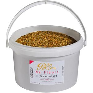 MIELS LOMBARD - Apiculteurs récoltants Pollen de Fleurs 2,5kg Origine France