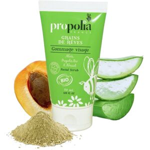 Propolia - Specialistes de la Propolis Gommage visage Bio Grains de Reves