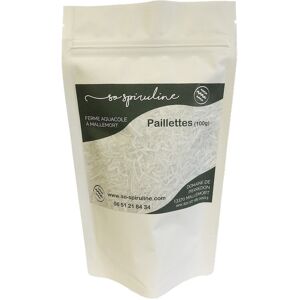 Apiculture.net - Materiel apicole francais Paillettes de Spiruline 100g