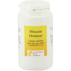 Apiculture.net - Matériel apicole français Minceur Draineur (120 gélules de 322mg)