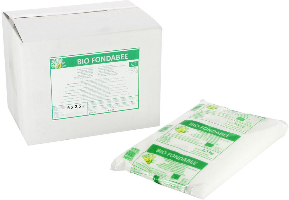 Apiculture.net - Matériel apicole français Candi Fondabee Bio 12,5kg (5x2,5kg)