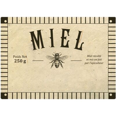 Apiculture.net - Matériel apicole français 1000 étiquettes Rustique 250g (53x38) - Publicité Apiculture.net - Matériel apicole français 1000 étiquettes Rustique 250g (53x38) - Publicité