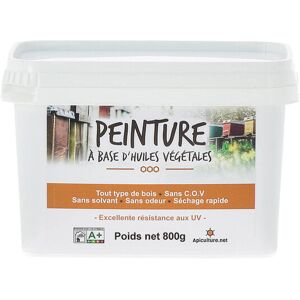 Apiculture.net - Materiel apicole francais Peinture vegetale blanche 800g