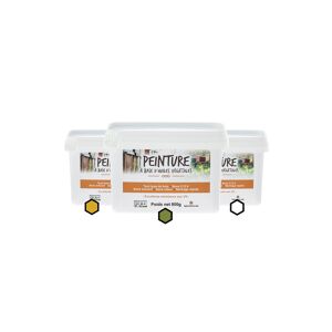 Apiculture.net - Materiel apicole francais Pack Mediterranee : 3 pots de peinture (ocre, olive, blanc)