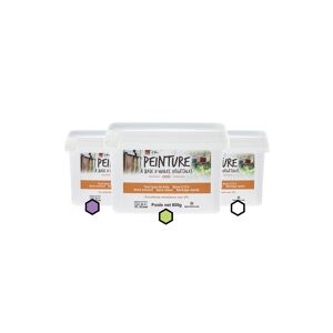 Apiculture.net - Materiel apicole francais Pack Provence : 3 pots de peinture (lavande, anis, blanc)