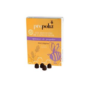Propolia - Specialistes de la Propolis Presentoir 24 boîtes de gommes de Propolis Reglisse