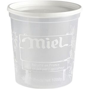 Nicot - Fabricant Francais de Materiel Apicole en Plastique 25 pots Nicot Miel 1kg (PEP)