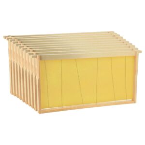 Apiculture.net - Materiel apicole francais 10 cadres cires Langstroth Hoffmann