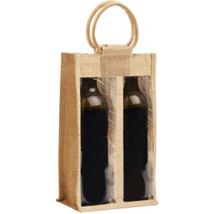 Apiculture.net - Materiel apicole francais 10 sacs toile de jute pour 2 bouteilles 75cl