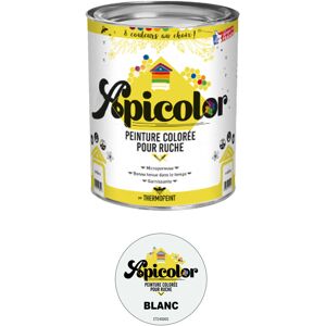 Apiculture.net - Materiel apicole francais Peinture Apicolor 0,5L - Blanc