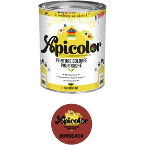 Apiculture.net - Materiel apicole francais Peinture Apicolor 0,5L - Bordeaux