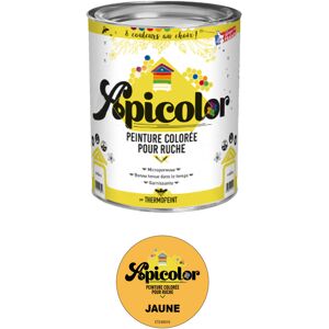 Apiculture.net - Materiel apicole francais Peinture Apicolor 0,5L - Jaune