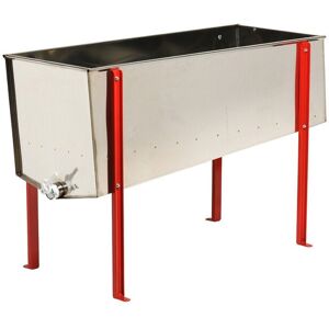 Apiculture.net - Matériel apicole français Bac a désoperculer en inox longueur 1200 mm