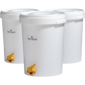 Apiculture.net - Matériel Apicole 3 maturateurs 80 kg en plastique