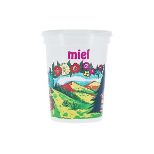 Nicot - Fabricant Français de Matériel Apicole en Plastique 300 pots Nicot décor Montagne 500g (PEP)