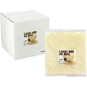 Apiculture.net - Matériel apicole français 15 x Candi au miel stérilisé 5% 1kg