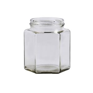 Apiculture.net - Matériel apicole français 100 pots verre hexagonaux 500g (390 ml) TO70