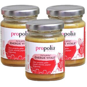 Propolia - Spécialistes de la Propolis 3 x Energie vitale - Publicité Propolia - Spécialistes de la Propolis 3 x Energie vitale - Publicité