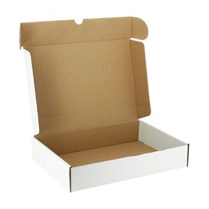 Apiculture.net - Materiel apicole francais 50 boîtes en carton blanches simple cannelure 32x23x6cm