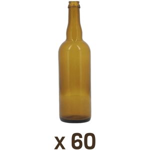 Apiculture.net - Matériel apicole français 60 bouteilles de bière 75cl