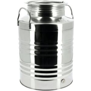 Apiculture.net - Matériel apicole français Fût inox 25L (sans robinet)