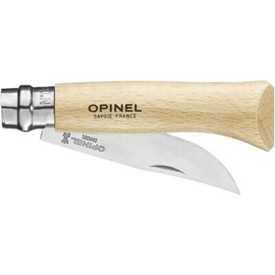 Opinel N°8 lame inox 8,5cm - Publicité Opinel N°8 lame inox 8,5cm - Publicité