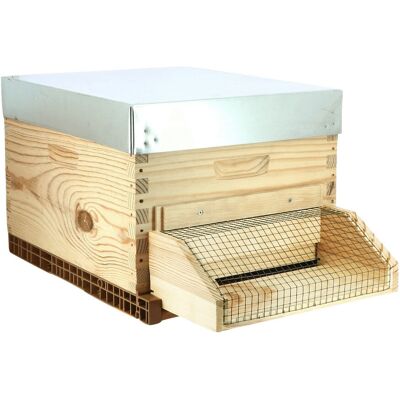 Apiculture.net - Matériel apicole français Muselière anti-frelons pour ruches Dadant/Langstroth - Publicité Apiculture.net - Matériel apicole français Muselière anti-frelons pour ruches Dadant/Langstroth - Publicité