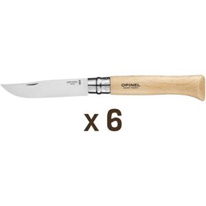 6 x Opinel N°12 lame inox 12cm