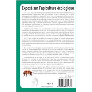 Editions Marco Pietteur Expose sur l'apiculture ecologique