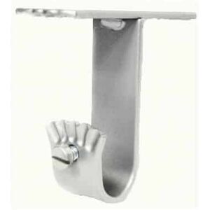 RIEL CHYCK Support plafond fer forgé Nickel mat - - Publicité RIEL CHYCK Support plafond fer forgé Nickel mat - - Publicité