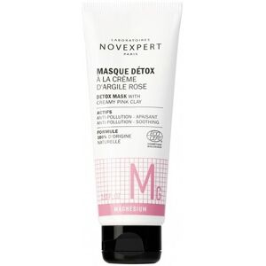 Novexpert Magnésium Masque Détox à la Crème d'Argile Rose 75 ml