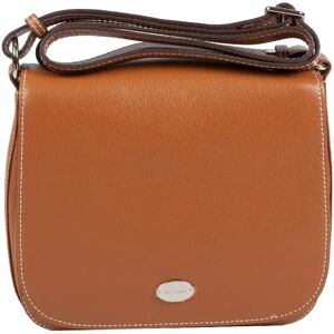 Mac Douglas Sac travers en cuir -Knox Buni (Couleur: Chatain) Chatain