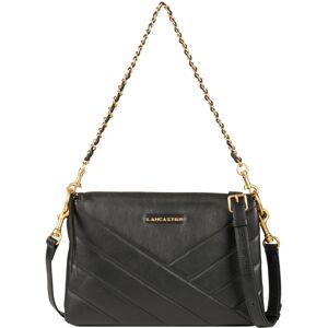 Lancaster Pochette en cuir - Soft Matelassé Noir