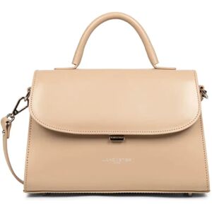 Lancaster Sac à main en cuir Suave Even Lancaster Beige