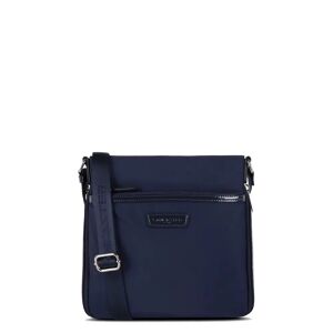 Lancaster Sac porté travers Basic Verni Lancaster Bleu