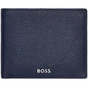 Boss Porte cartes en cuir Classic Grained Hugo Boss Bleu