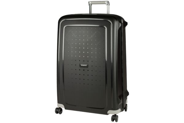 Illustration du produit Samsonite Valise S'Cure Spinner 75cm – Noir/Bleu