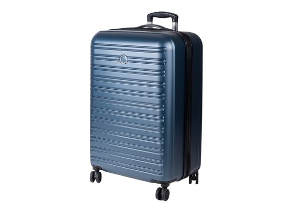 Illustration du produit Delsey Segur 2.0 - Grande Valise Rigide 81 Cm - Bleu