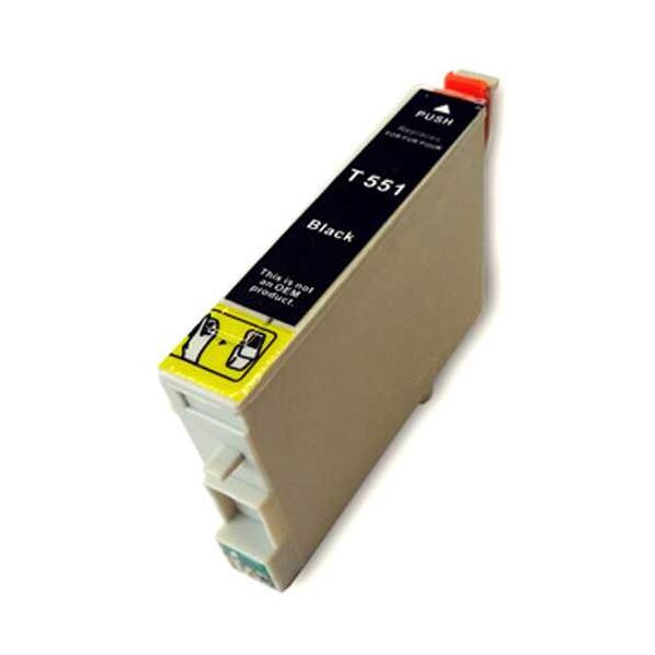 Compatible Epson Numero T055 - Canard, Cartouche d'encre pour C13T05514010 - Noir