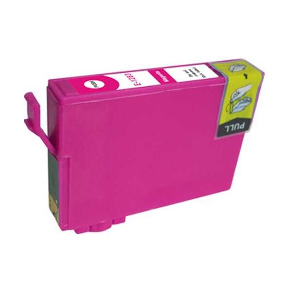 Compatible Epson Numero T128 - Renard, Cartouche d'encre Epson C13T12834012 - Magenta