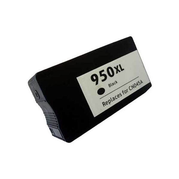 Compatible HP Numero 950 / 951, Cartouche d'encre pour CN045AE - Noir
