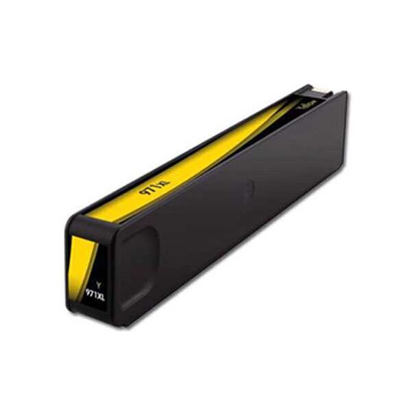 Compatible HP OfficeJet Pro X576DW, Cartouche d'encre pour 971XL - Jaune