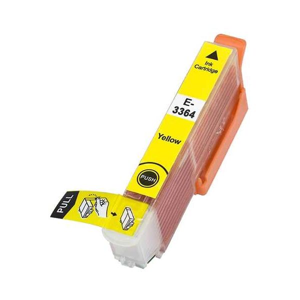 Compatible Epson Expression Premium XP-635, Cartouche d'encre pour C13T33644010 - Jaune