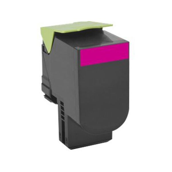 Compatible Lexmark CX 317DN, Toner pour 71B20M0 - Magenta