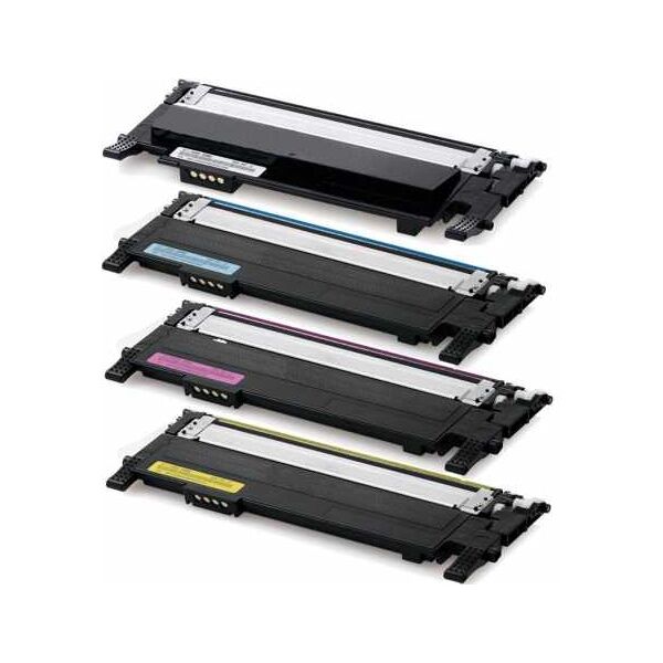 Compatible Samsung Xpress C467W, Pack toners pour CLT-P406C - 4 couleurs