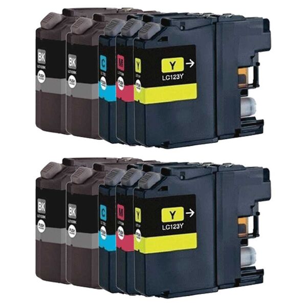 Compatible Brother dcp J152W, Pack cartouches Brother PACK LC123 - 4 couleurs
