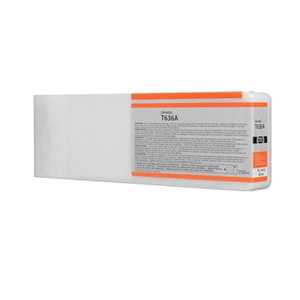 Compatible Epson Stylus Pro 9900 SPECTRO-PROOFER-UV, Cartouche d'encre pour C13T636A00 - Orange