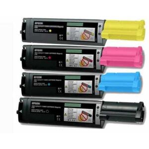 Compatible Epson Numero CX21, Pack toners Epson PACK CX21 - 4 couleurs