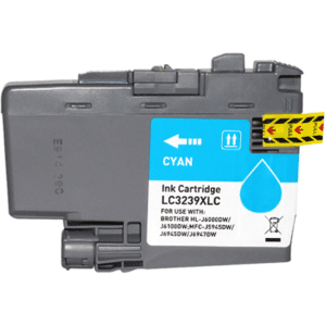 Compatible Brother HL J6100DW, Cartouche d'encre Brother LC3239XL - Cyan